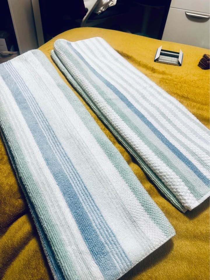 CARO Home 100% Cotton Towels – Set of 2 (Large Size) - photo 2