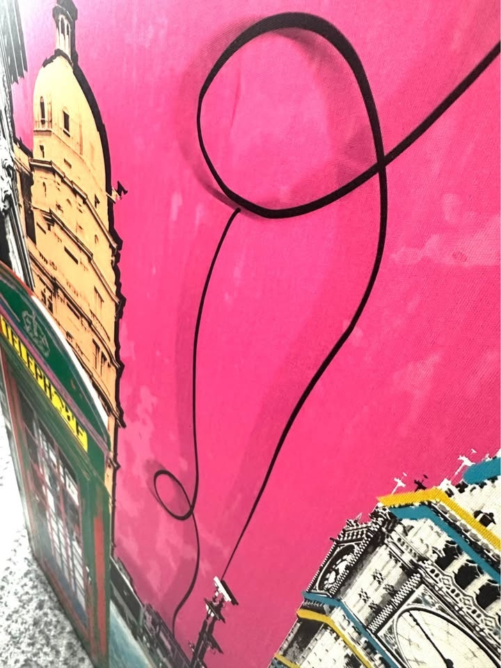 Pop Art London Scene Canvas Print - photo 3