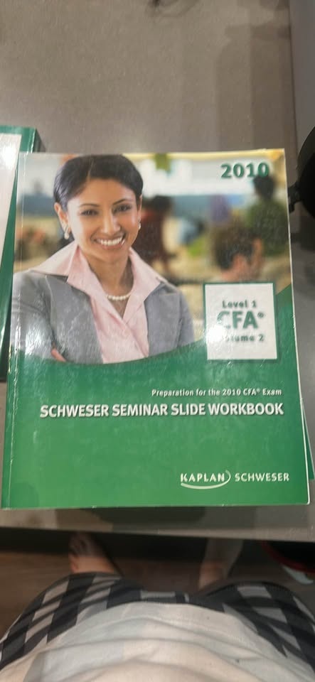 Kaplan Schweser CFA Level I 2010 Study Notes & Exams - photo 3