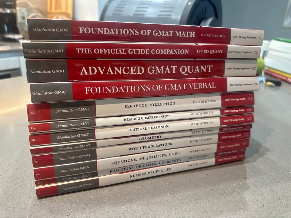 Manhattan GMAT Strategy Guides + Supplements (4th Ed)