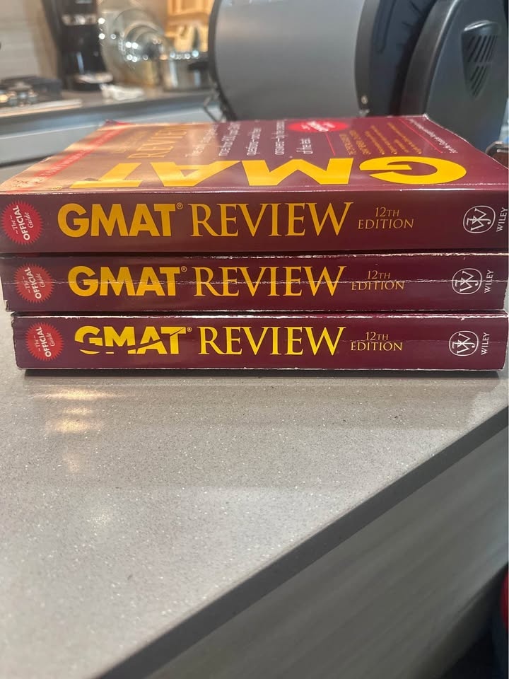 Official Guide for GMAT Review, 12th Edition (GMAC) - 3 Vols