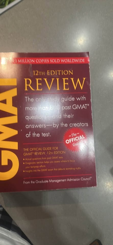Official Guide for GMAT Review, 12th Edition (GMAC) - 3 Vols - photo 3