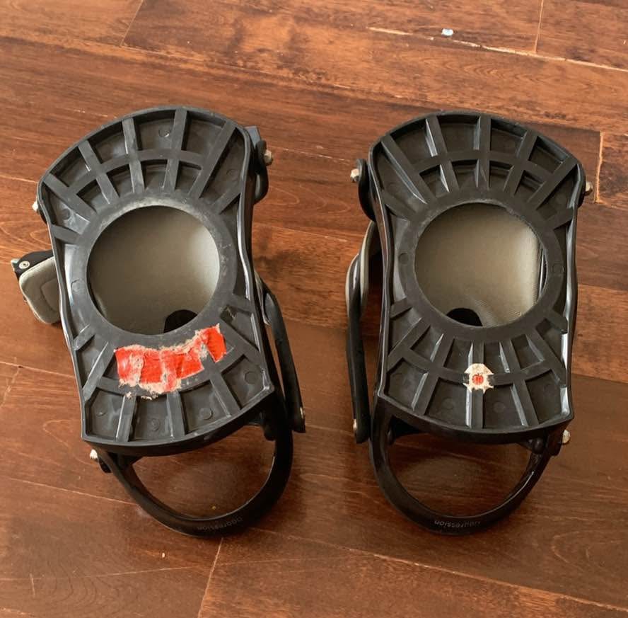 Adult large size aggression snowboard bindings - photo 2