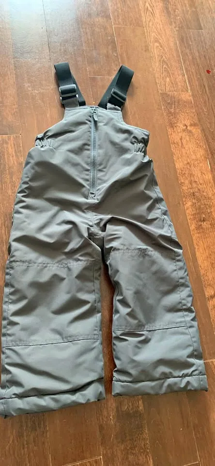 Gusti 3T toddler winter grey snow pants thumbnail