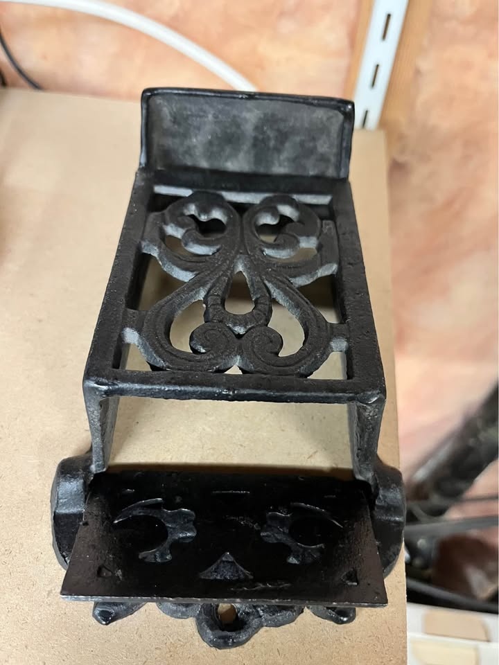 Cast Iron Matchbox Holder - photo 3