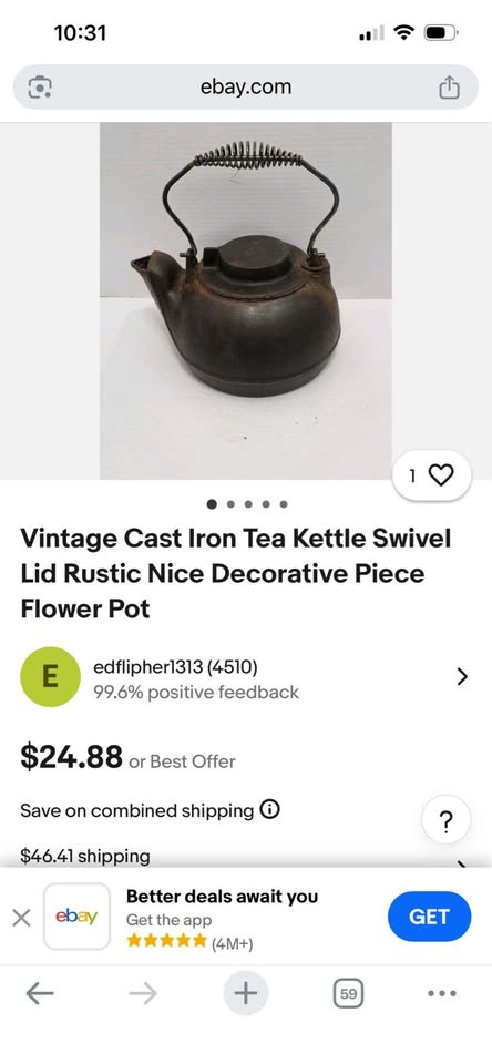 Cast Iron Kettle - photo 5