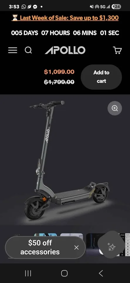 Apollo scooter image indicator(10)