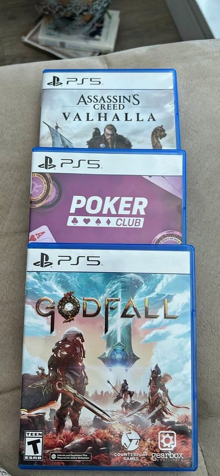 PS5 Games (3 Disc Set)