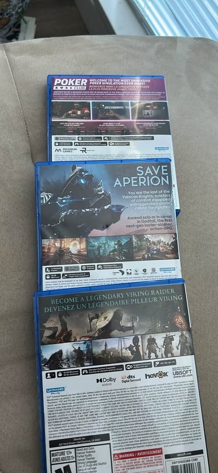 PS5 Games (3 Disc Set) - photo 2