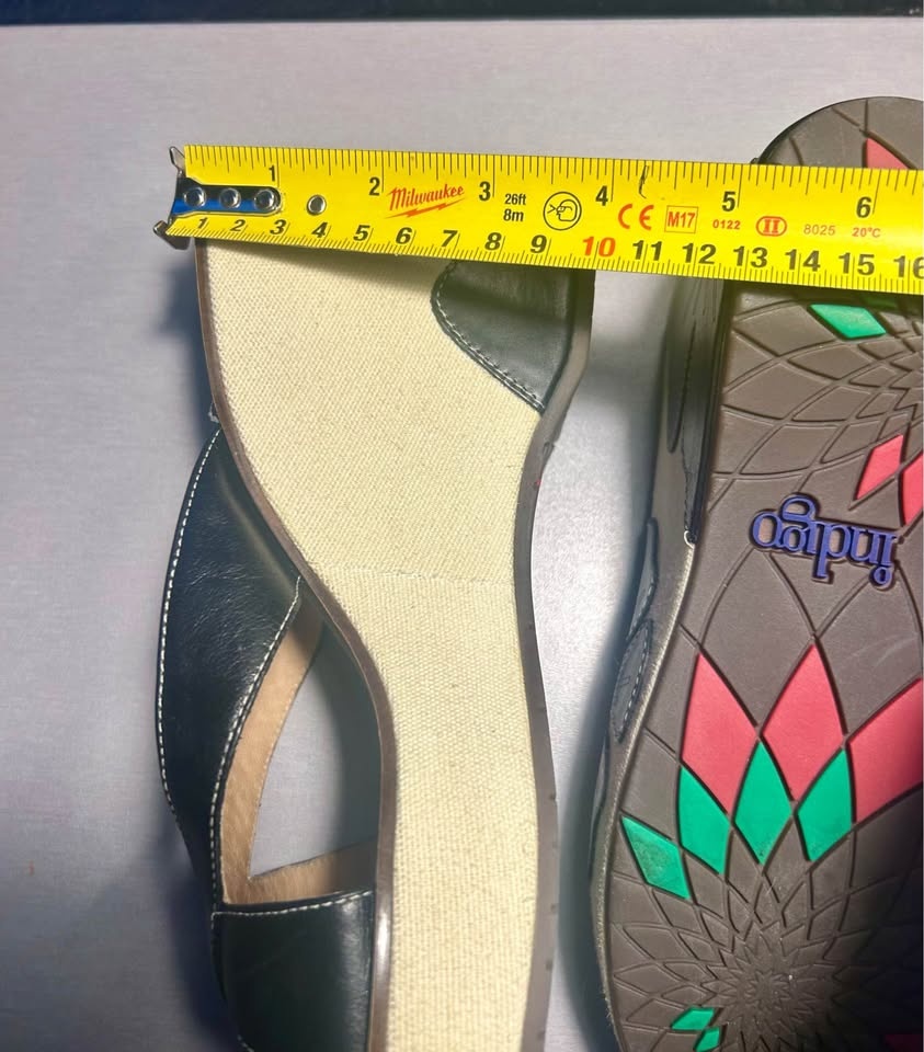 Indigo by Clarks Black Wedge Sandals – Women’s Size 9.5 - photo 5