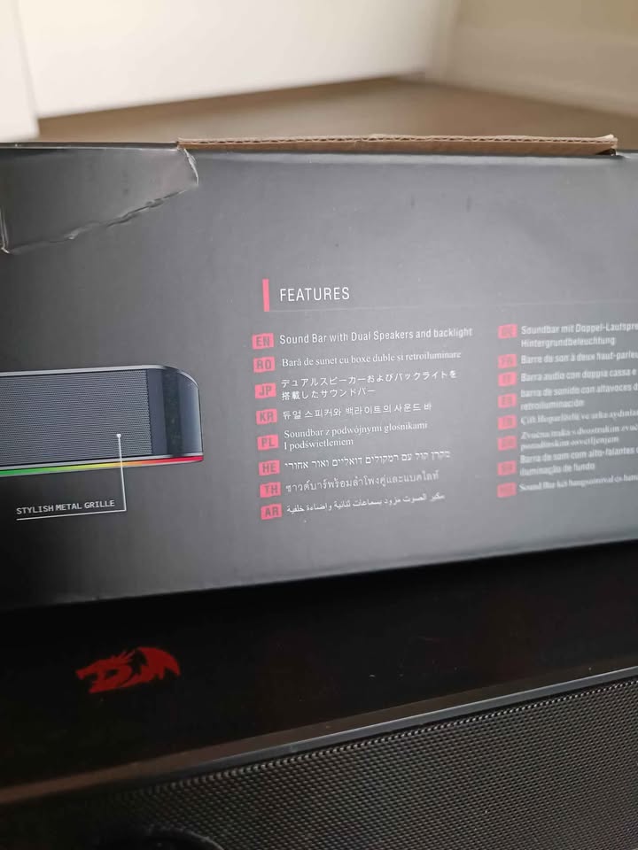 Redragon soundbar for laptop or TV - photo 2