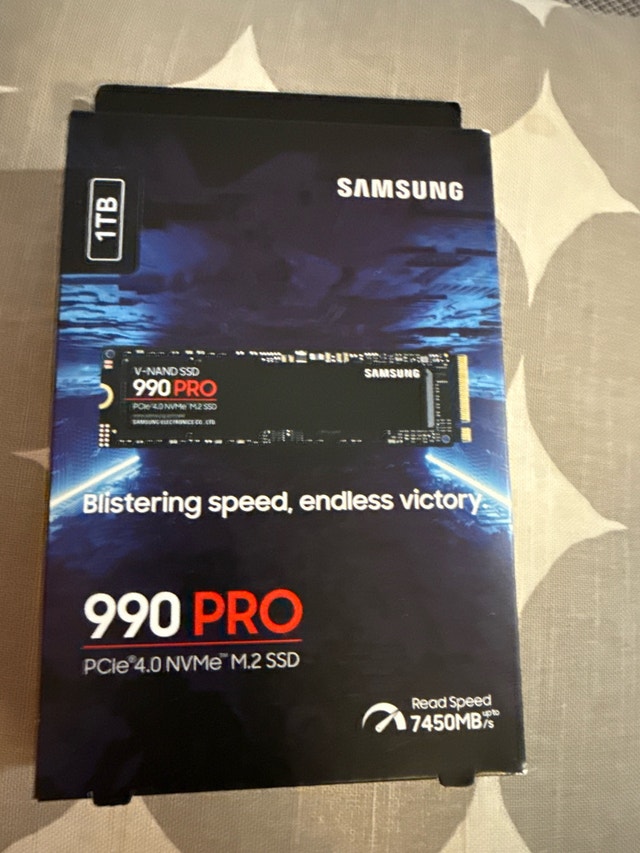 SAMSUNG 990 PRO SSD 1TB PCIe Gen4 NVMe M.2