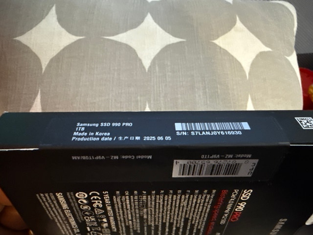 SAMSUNG 990 PRO SSD 1TB PCIe Gen4 NVMe M.2 - photo 3