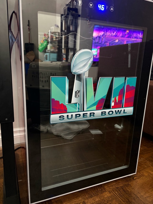Budweiser Super Bowl LVI Mini Fridge