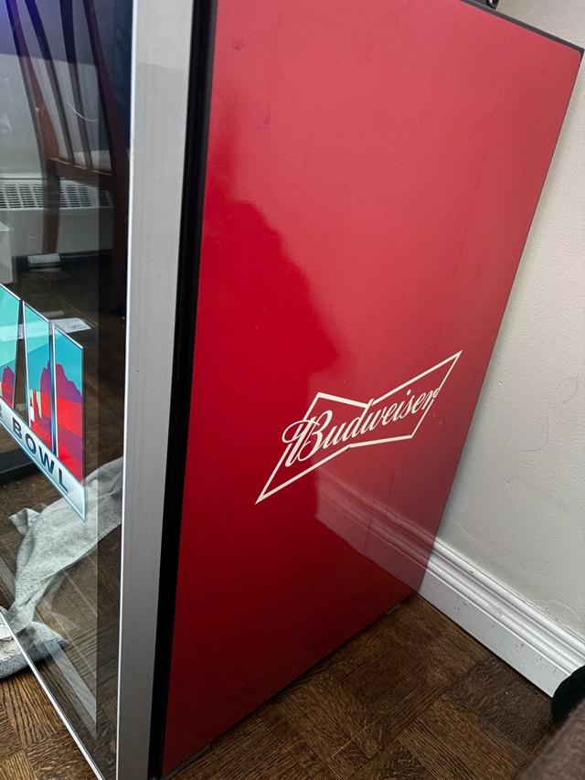 Budweiser Super Bowl LVI Mini Fridge - photo 3