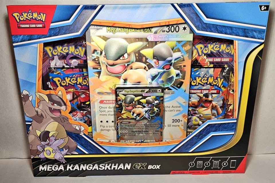 Pokemon TCG - Mega Kangaskhan EX Box