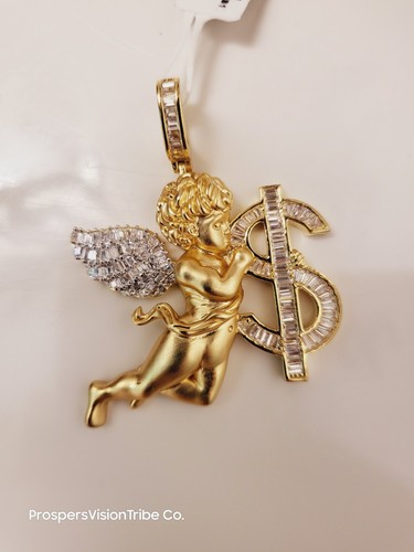 Pedant Angel With Wings Gold-filled - photo 2