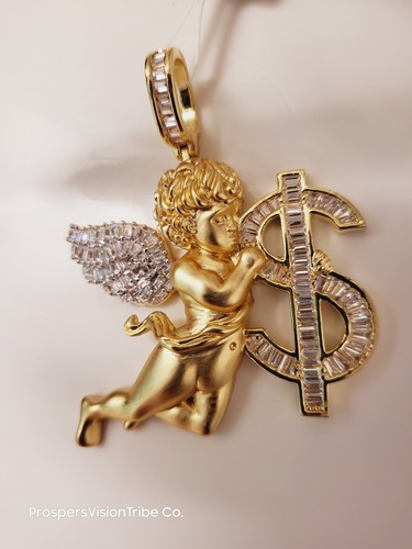 Pedant Angel With Wings Gold-filled - photo 3