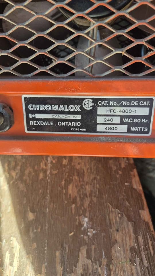 Portable Electric Heater (240volt) - photo 3