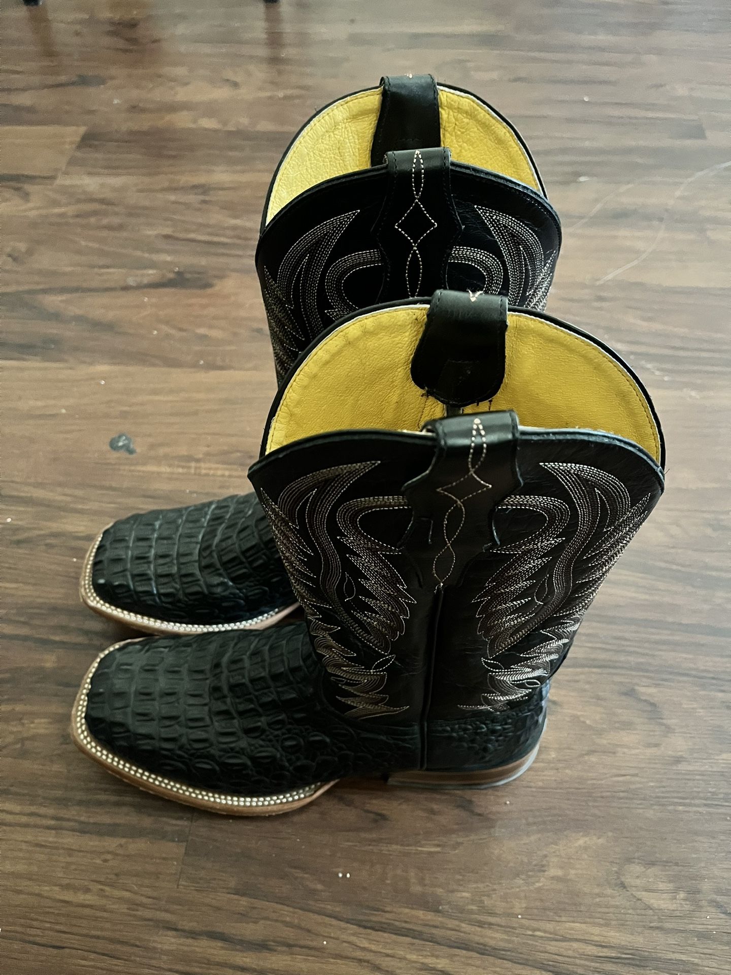 Cavender’s Alligator Cowboy Boots Size 10 D - photo 3
