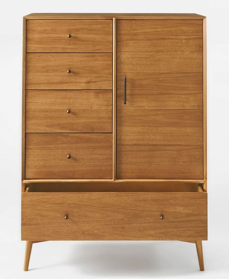 West Elm Mid-Century Chifforobe (40") - Acorn - photo 2
