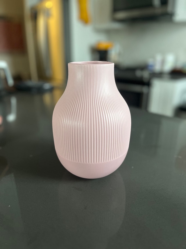 Pink Ceramic Vase