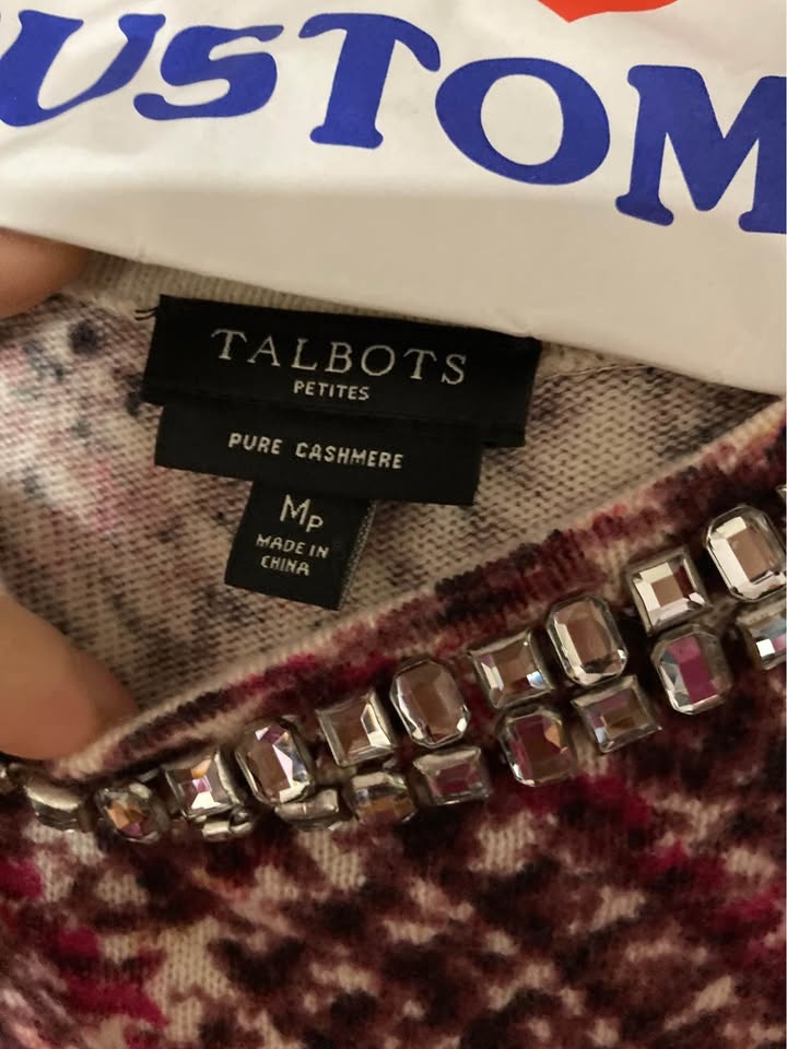Talbots Cashmere Sweater Dressy - photo 3