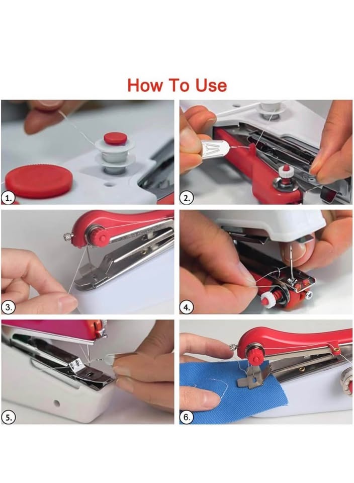 Handheld Sewing Machine Mini Portable Electric | NEW in Box - photo 2