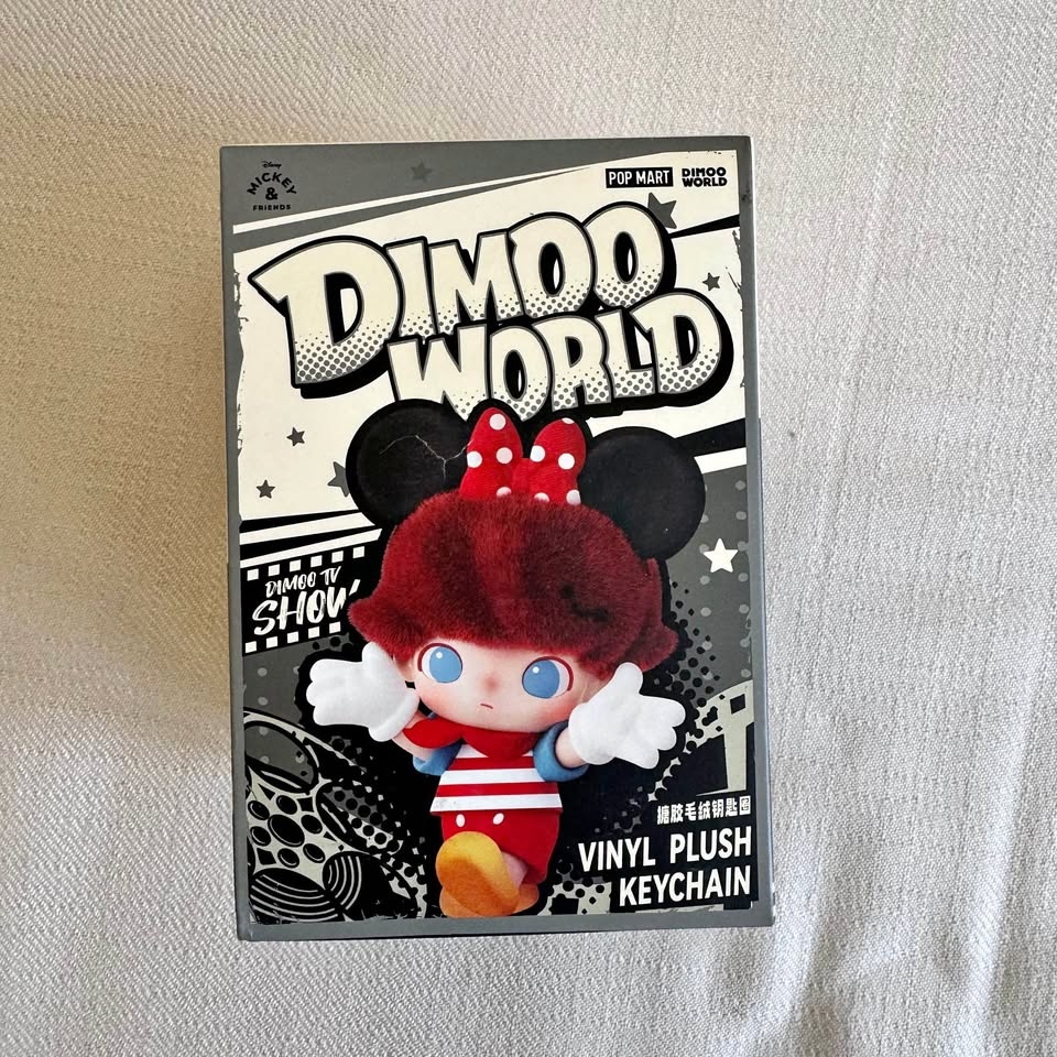 DIMOO World Vinyl Plush Keychain | NEW in sealed box