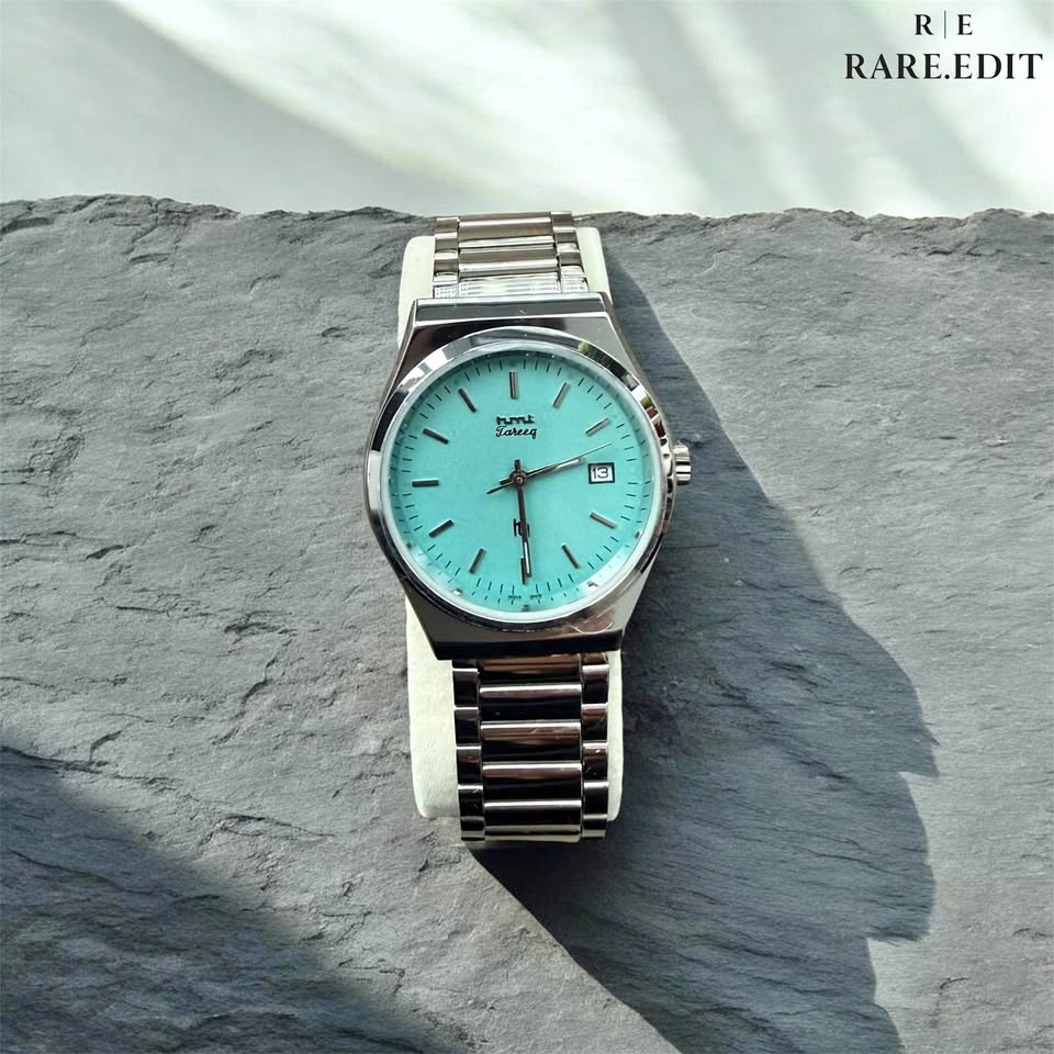 HMT Tareeq – Tiffany Blue Dial (36mm Quartz, Brand New) By RARE.