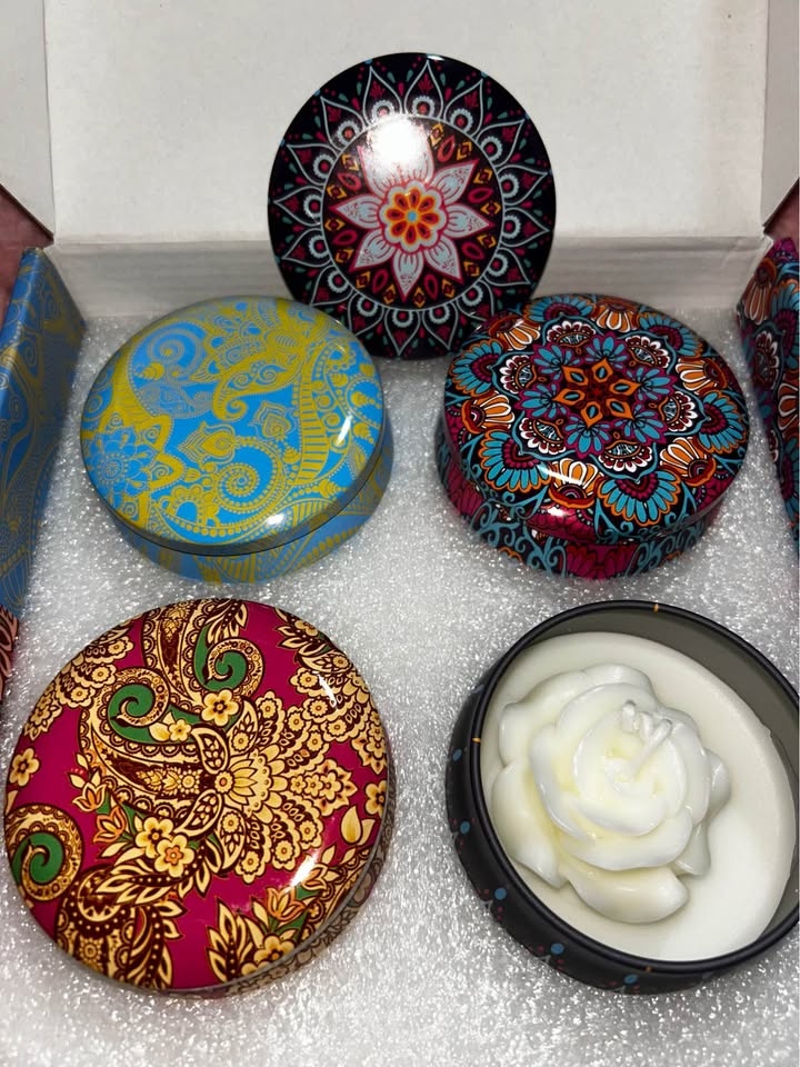 4 pc Gift Box Scented Candles - photo 3