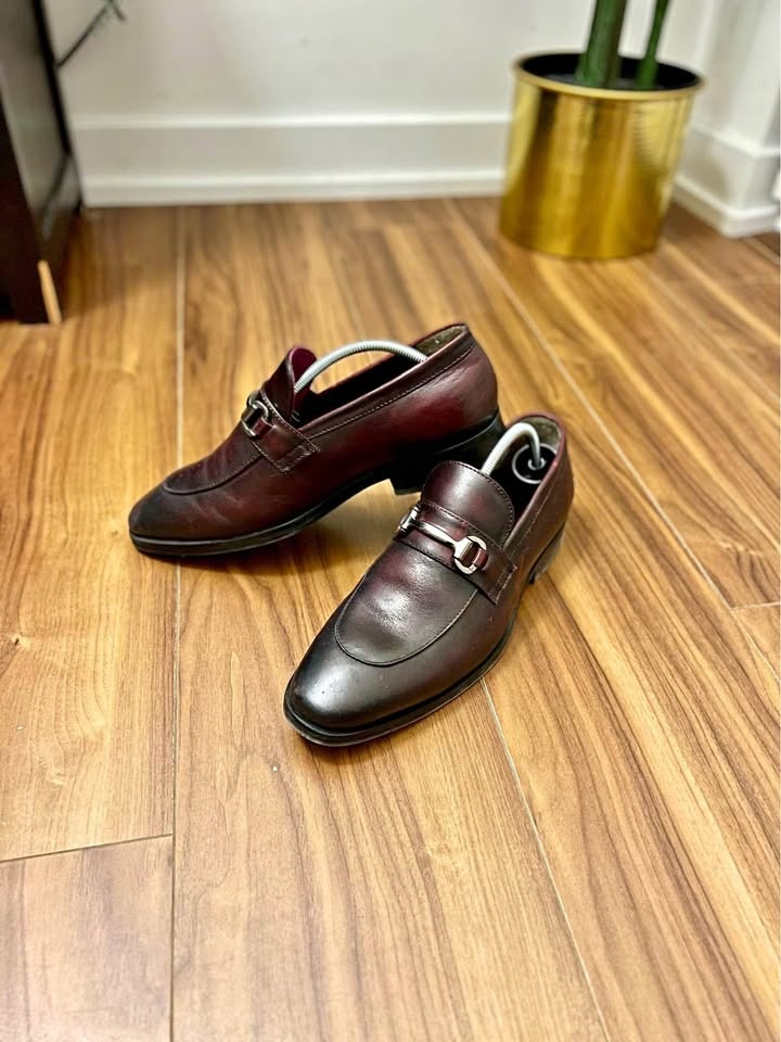 Brown Cherry Dress Shoes - Size 8 US