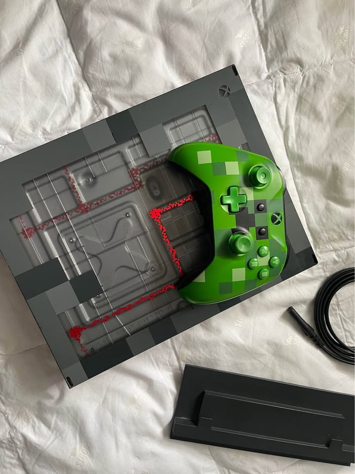 Xbox One S 1TB Minecraft Edition Console with Controller - photo 2
