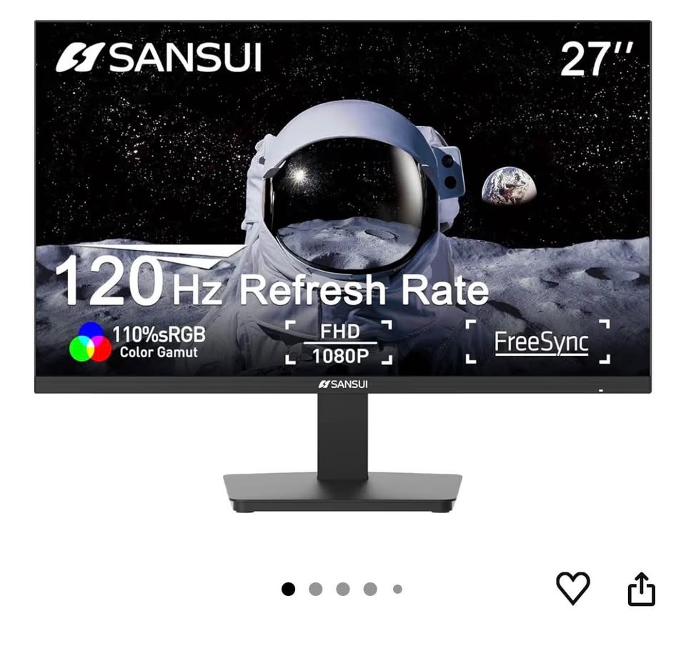 SANSUI 27-inch Full HD Monitor - 120Hz - photo 3