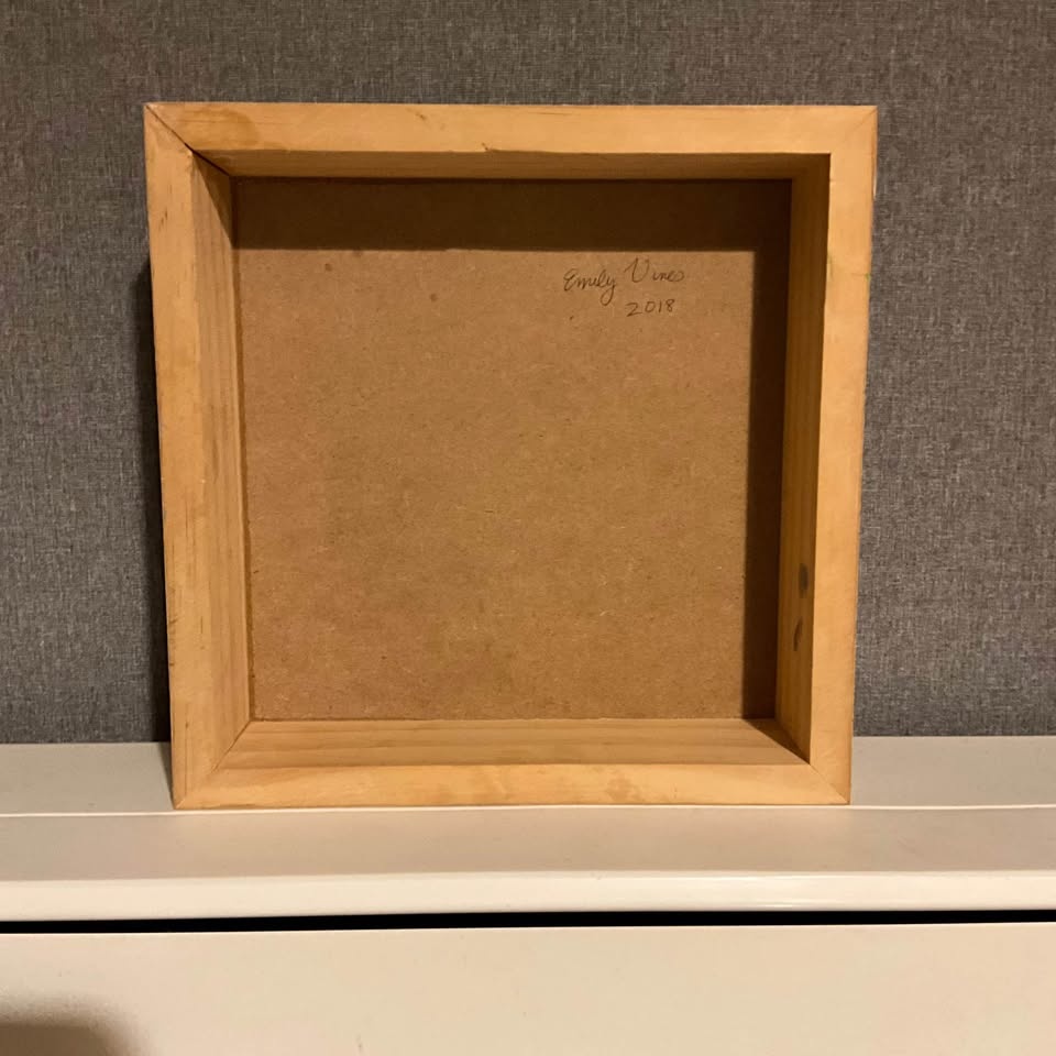 Original Emily Vines Apple Painting 2018 - photo 5
