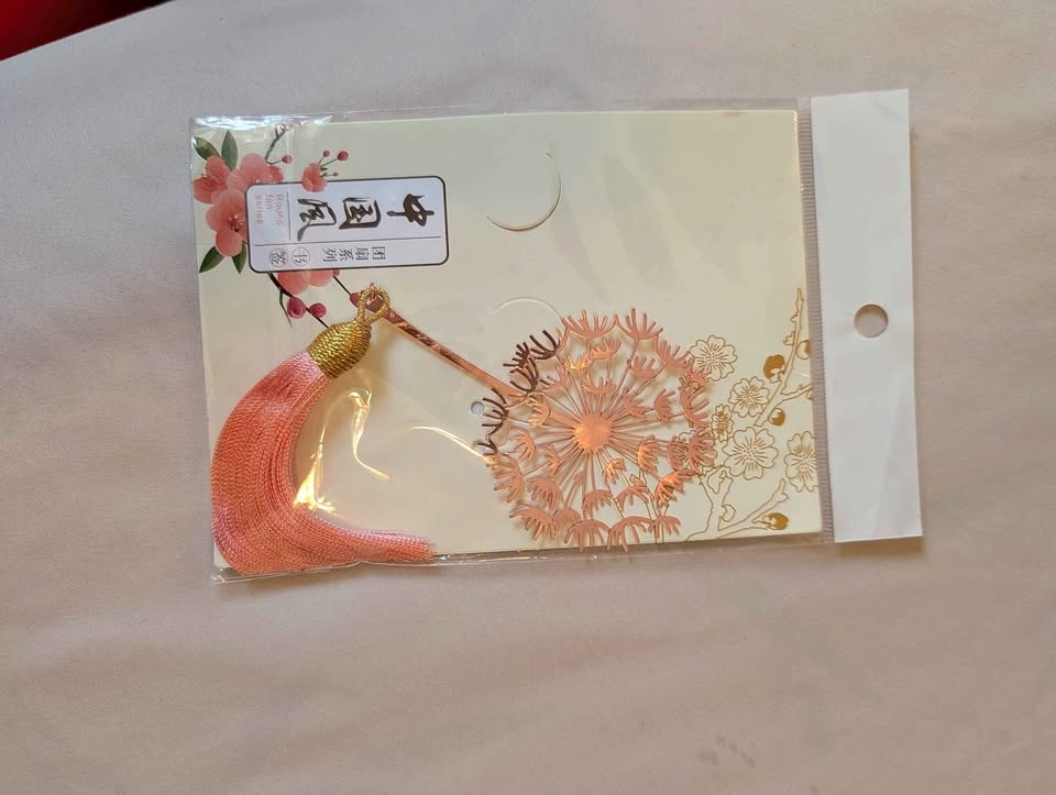 Rose Gold Copper Bookmark