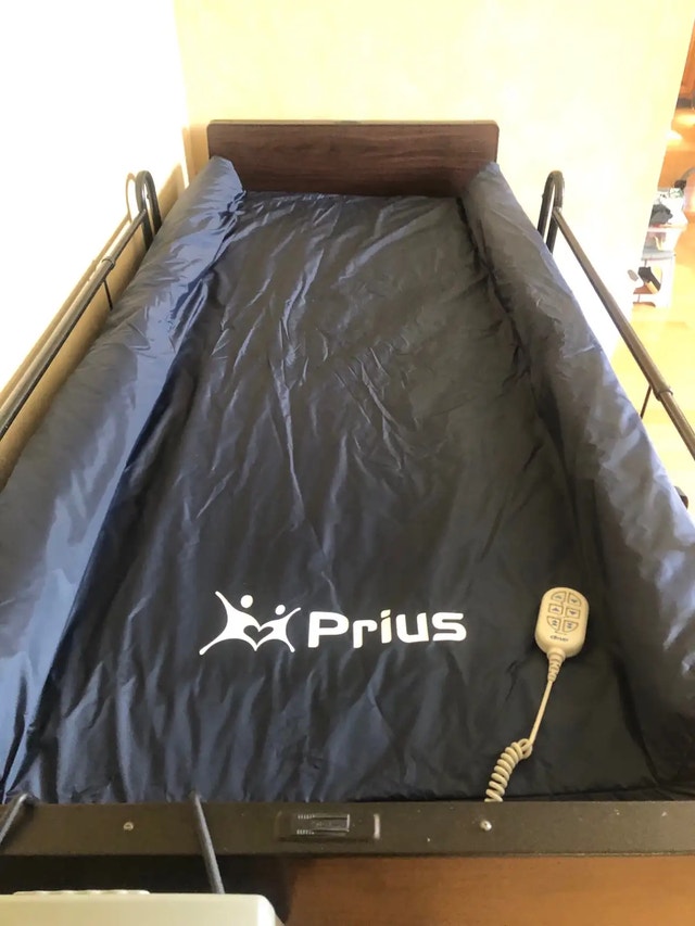 Hospital Bed with Side Rails & Salute RDX Mattress - photo 3