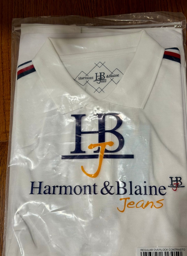 Designer Harmont & Blaine Button Up Polo Shirt XL - photo 5