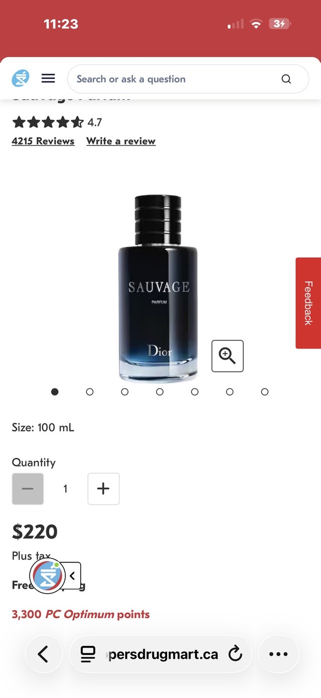 Dior Sauvage Parfum 100 ML CD Christian Dior - photo 5