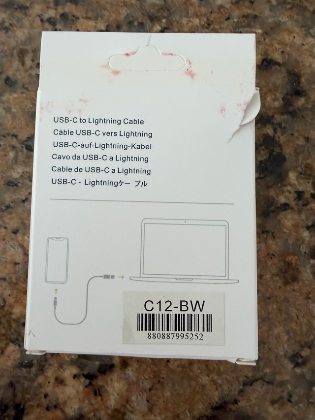 Apple iPhone USB-C to Lightning Cable - photo 3
