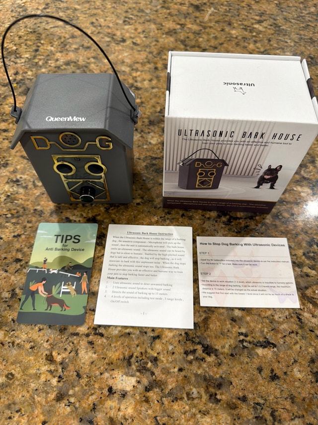 Brand new with box ultrasonic Anti bark device