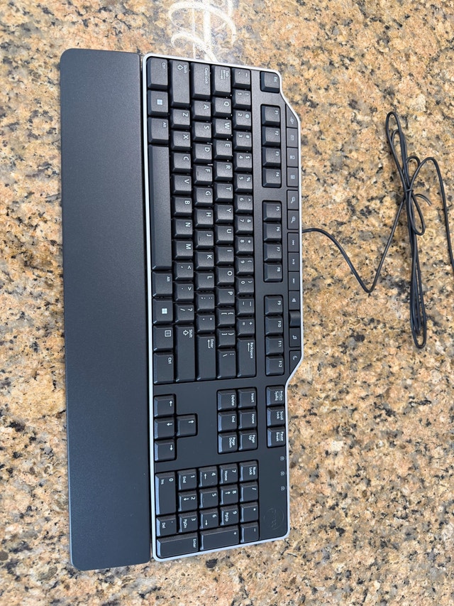 Brand New Dell USB Keyboard with Palm Rest
