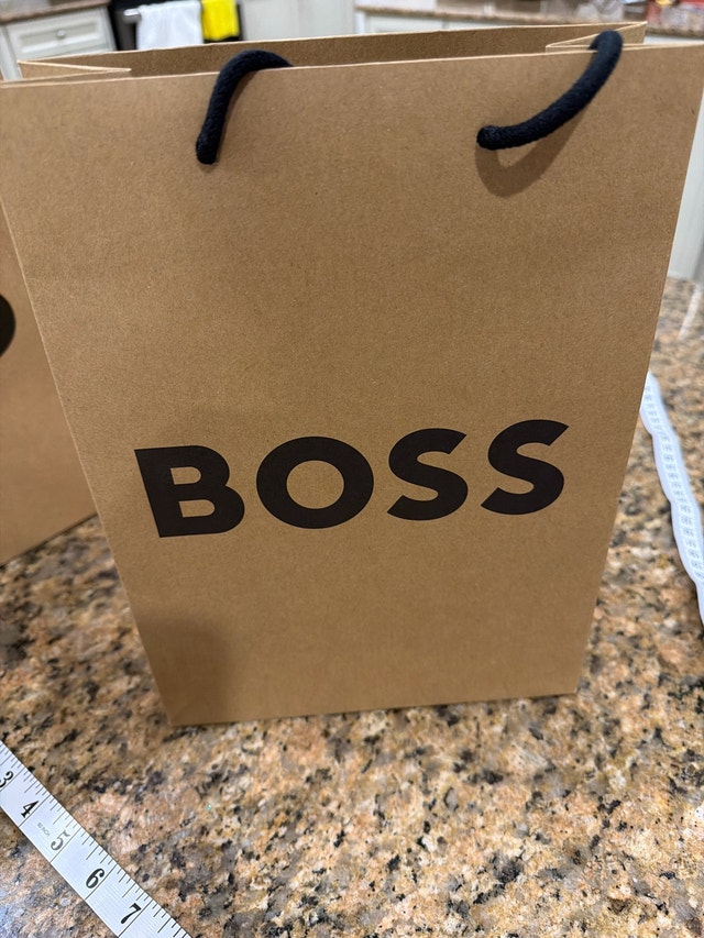 Brand new Hugo Boss boutique gift bag