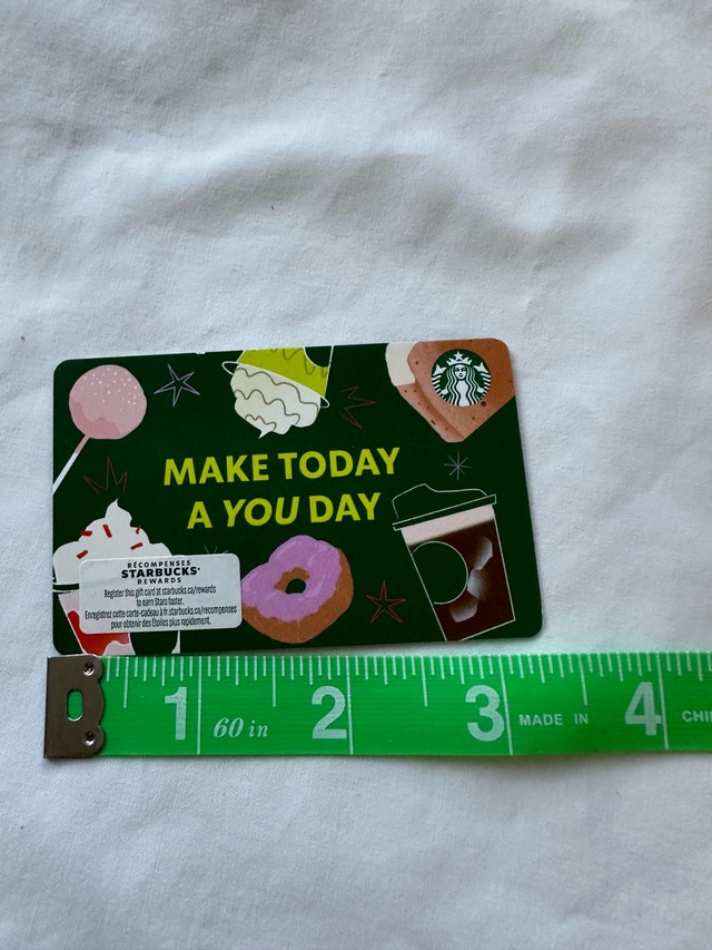 Starbucks Gift Card - New & Unregistered - photo 3