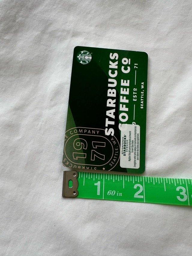 Starbucks 2023 Unregistered Gift Card - Rare 1971 Design - photo 3
