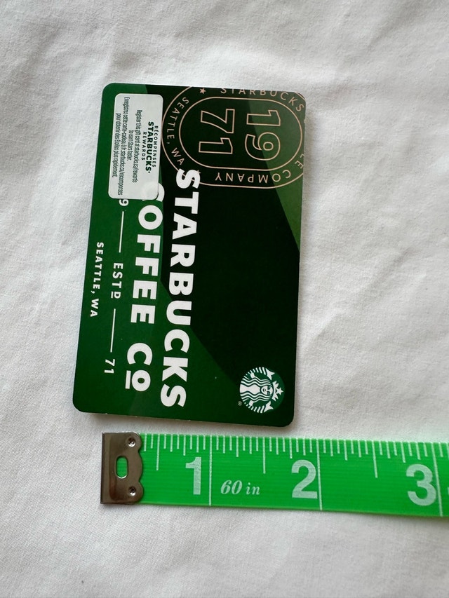 Starbucks 2023 Unregistered Gift Card - Rare 1971 Design - photo 4