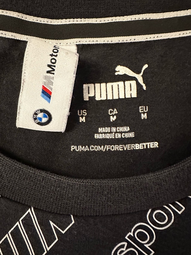 BMW Motorsport Puma T-Shirt - Size Medium - photo 3