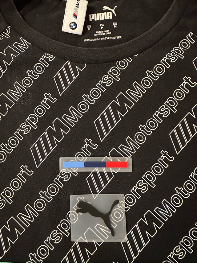 BMW Motorsport Puma T-Shirt - Size Medium - photo 5