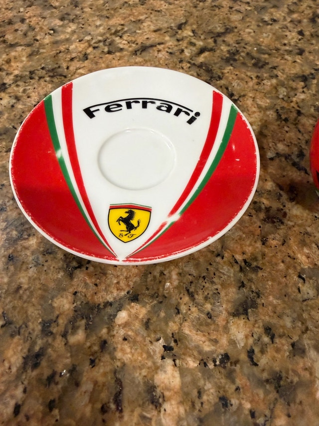 Ferrari Official Cup and Saucer Set