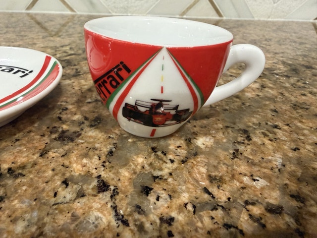 Ferrari Official Cup and Saucer Set - photo 3
